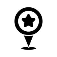 Location icon. Pin icon. Map pin illustration sign. point symbol. Position log vector