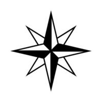 Compass icon isolated on white background for your web and mobile app design, Compass logo concept vector