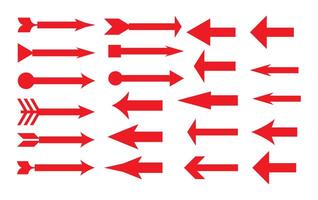 Arrow collection. Arrow, Cursor, Modern simple arrows. illustration. vector