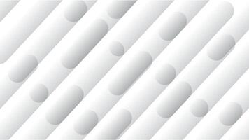 Abstract white Geometric banner design background. vector