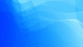 Abstract Blue Wave Background. vector