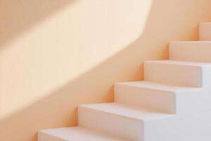 Minimalist architecture shot with desaturated tones, clean geometric lines, and a soft contrast aesthetic. photo