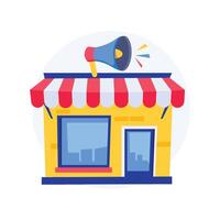 Grocery Store Promotions Concepts Style illustrations. EPS 10 File vector