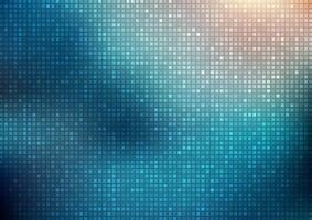 Modern tech background with halftone squares design vector
