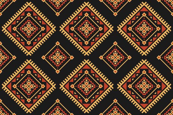 Ethnic geometric seamless pattern in tribal. American, Mexican style. Abstract ethnic Aztec style. Design for background, illustration, fabric, clothing, carpet, textile, batik, embroidery.