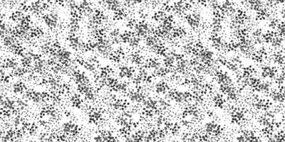 Hand drawn spotted seamless pattern. Black and white background . Texture ornament with abstract shape, dots, spots, drops snowflakes. vector
