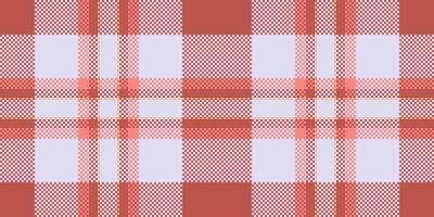Elegant pastel pink and terracotta plaid pattern. Perfect for textile design, website backgrounds, or scrapbooking. This subtle yet stylish texture evokes feelings of warmth and comfort. vector