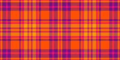 Customizable plaid background, selection pattern fabric texture. 60s tartan textile check seamless in bright and purple colors. vector
