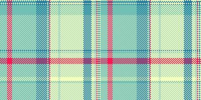 Illustration textile tartan fabric, october plaid background. Twill pattern texture check seamless in light and teal colors. vector
