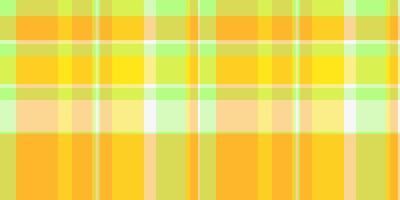 Vibrant pastel plaid pattern in sunny yellow, lime green, and peach. Perfect for textile design, website backgrounds, or cheerful branding. Evokes feelings of warmth, optimism, and spring. vector