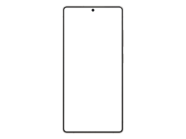 Ultra Titanium Jadegreen Smartphone Mockup Template Without Background. Frame Only. png