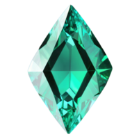 A green diamond is shown in this image png