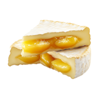 a slice of cheese with a slice missing png