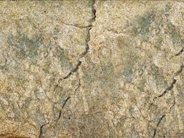 A close up of a rock with cracks and cracks video