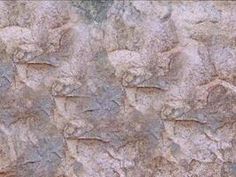 A close up of a rock wall with many different shapes video