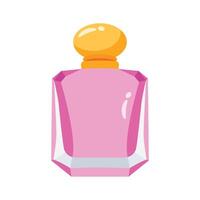 A well designed 3d style icon of perfume bottle vector
