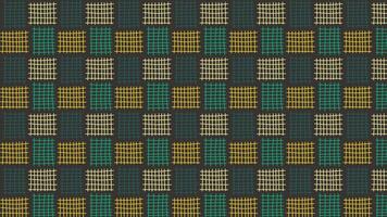High-resolution fabric pattern background featuring hand-drawn grid textures in yellow, teal, and black. Ideal for textiles, wallpapers, wrapping paper, and digital designs. vector