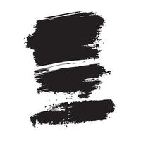 Grungy and Abstract Brush Strokes vector
