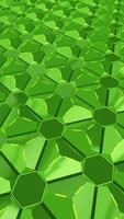 HI TECH VERTICAL ADVANCE GREEN TRIANGLE PYRAMIDS MODERN ABSTRACT BACKGROUND LOOP ANIMATION video