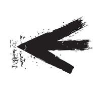 Abstract Marked Arrow Symbol vector