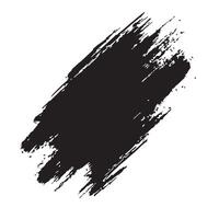 Authentic Paint Strokes Set vector