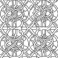 Mythical Celtic Endless Knot Design vector
