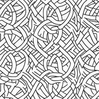 Traditional Celtic Loop Pattern vector