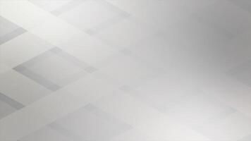 white simple and clean dual tone rhombus shapes fading modern design loop able geometrical background for presentation video