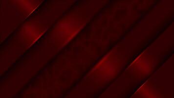 Red color glowing luxury lines with 3d depth modern design loop able geometrical background video