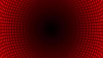 red color rotating square shapes 3d tunnel with blank space modern design loop able geometrical background video