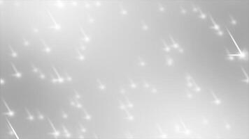 white color glowing particles moving upwards modern design gradient background video