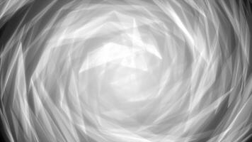 white color low poly swirl pattern polygonal shapes abstract design geometrical background video