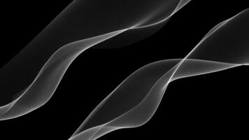 white wavy lines silk textured gradient design loop able geometrical background presentation video