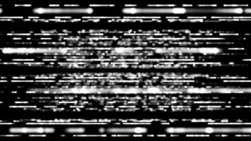 white color big data flow in cyberspace hi-tech design loop able technology background video