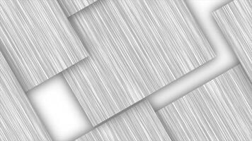 white moving parallel lines with square shapes gradient design geometrical background video