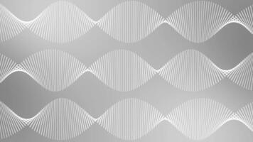 white color wavy circular dots gradient design geometrical background video
