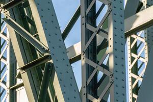 Close up view from the Koningshaven Bridge in Rotterdam. photo