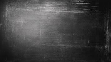 Dark textured background with subtle smudges and scratches provides a classic chalkboard aesthetic. Great for projects needing a simple base. photo