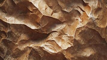 Abstract brown shapes with light reflecting off of some of the shapes that look like the textures in desert canyons from above. photo