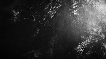 Dark grunge backdrop with textured patterns and rough design elements, creating a dynamic visual experience. Dark, textured, and patterned. photo