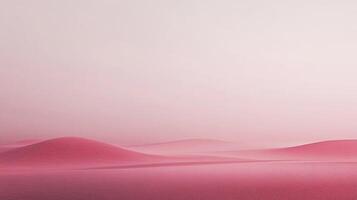 The image features soft pink hills set against a gentle background, evoking feelings of serenity and warmth while showcasing the calming beauty of abstract landscapes. photo