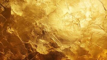 Opulent gold texture with intricate patterns. Rich, shimmering, and luxurious backdrop. Timeless elegance for design projects. photo
