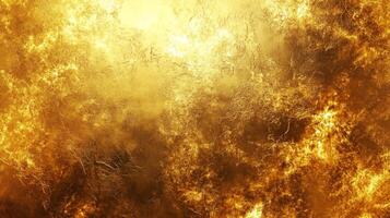 An abstract texture of gold, displaying a shiny surface with varied shades of yellow and brown to create an organic and opulent effect. photo