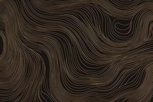 Elegant abstract background featuring flowing gold lines against a dark backdrop, creating a mesmerizing and sophisticated visual effect. photo