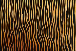 Abstract gold streaks pattern on black background. An elegant and sophisticated look. Perfect for modern and stylish design projects. photo