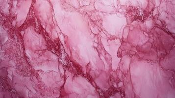 A luxurious, pink marble texture featuring intricate veining patterns. Adds elegance and style to any surface or digital design. photo