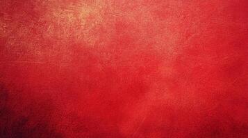Red textured surface with subtle light variations, creating a warm and vibrant background for various design applications. photo