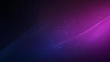 An abstract and gradient background. Purple and dark shades blend with a soft, glowing effect and scattered sparkles add depth and interest. photo