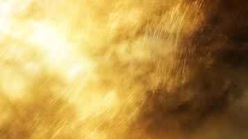 Radiant gold surface texture with subtle patterns, a mesmerizing dance of light and shadow creating depth, perfect for backgrounds. photo