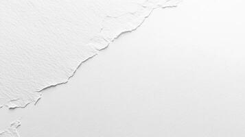Subtle textures and tones present a minimalist abstract art featuring a delicate interplay between rough and smooth surfaces in white. photo